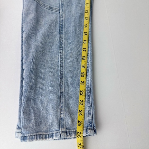 Sincerely Jules High Rise Straight Leg Jeans Size 5/27 Light Wash - Picture 6 of 8